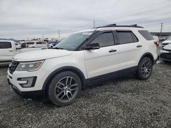 Salvage cars for sale at Eugene, OR auction: 2016 Ford Explorer Sport