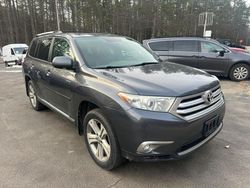 Toyota Highlander salvage cars for sale: 2012 Toyota Highlander Limited