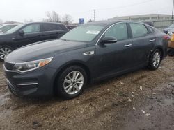 Salvage cars for sale at Chicago Heights, IL auction: 2016 KIA Optima LX