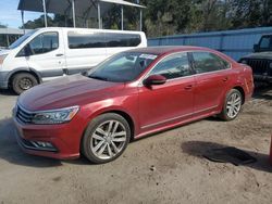 Salvage cars for sale at Savannah, GA auction: 2017 Volkswagen Passat SE