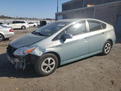 Salvage cars for sale at Fredericksburg, VA auction: 2013 Toyota Prius