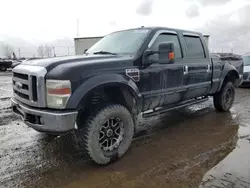 Salvage cars for sale from Copart Rocky View County, AB: 2008 Ford F350 SRW Super Duty