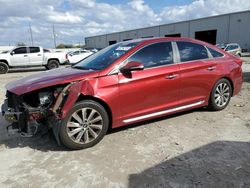 Salvage cars for sale at Jacksonville, FL auction: 2015 Hyundai Sonata Sport