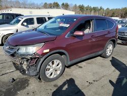 Salvage cars for sale at Exeter, RI auction: 2013 Honda CR-V EX