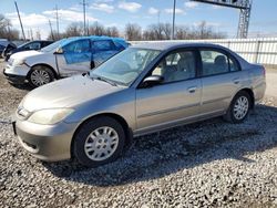 Salvage cars for sale at Columbus, OH auction: 2005 Honda Civic LX