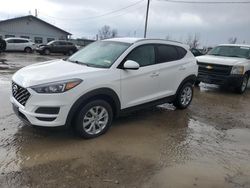 Salvage cars for sale at Pekin, IL auction: 2019 Hyundai Tucson Limited