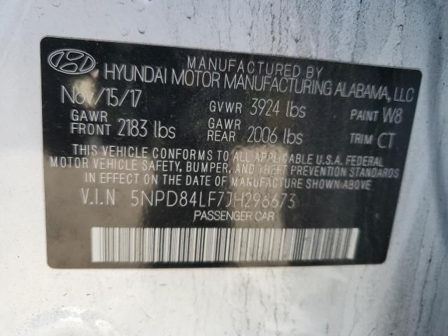 2018 Hyundai Elantra SEL