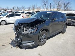 Salvage cars for sale at Bridgeton, MO auction: 2021 Mazda CX-5 Touring