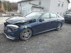 Carros salvage sin ofertas aún a la venta en subasta: 2014 Mercedes-Benz E 350 4matic