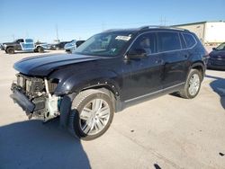 Salvage cars for sale at Haslet, TX auction: 2018 Volkswagen Atlas SEL Premium