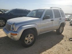 Salvage cars for sale at San Antonio, TX auction: 2002 Jeep Liberty Limited