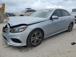 Salvage cars for sale at West Palm Beach, FL auction: 2015 Mercedes-Benz E 350