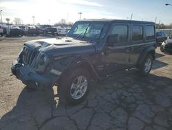 Salvage cars for sale at Indianapolis, IN auction: 2020 Jeep Wrangler Unlimited Sport