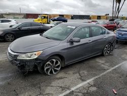 Honda salvage cars for sale: 2017 Honda Accord EXL