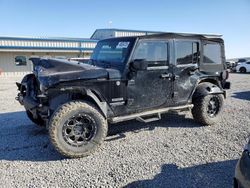 Jeep salvage cars for sale: 2015 Jeep Wrangler Unlimited Sport