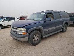 Salvage cars for sale at San Antonio, TX auction: 2002 Chevrolet Suburban C1500