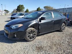 Salvage cars for sale at San Diego, CA auction: 2016 Toyota Corolla L