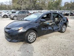 Toyota Corolla Vehiculos salvage en venta: 2018 Toyota Corolla L