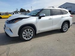 Salvage cars for sale at Nampa, ID auction: 2023 Toyota Highlander Hybrid Limited