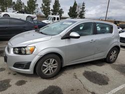 Salvage cars for sale from Copart Rancho Cucamonga, CA: 2013 Chevrolet Sonic LT