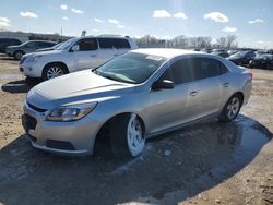 Salvage cars for sale at Kansas City, KS auction: 2015 Chevrolet Malibu LS