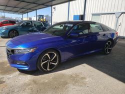 Salvage cars for sale at Sacramento, CA auction: 2019 Honda Accord Sport