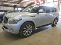 Salvage cars for sale at East Granby, CT auction: 2011 Infiniti QX56