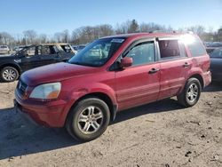 Salvage cars for sale at Chalfont, PA auction: 2004 Honda Pilot EX