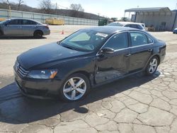 Volkswagen salvage cars for sale: 2013 Volkswagen Passat SE