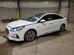 Salvage cars for sale at Chalfont, PA auction: 2019 Hyundai Sonata Hybrid