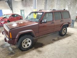 Salvage cars for sale at Chalfont, PA auction: 2001 Jeep Cherokee Sport