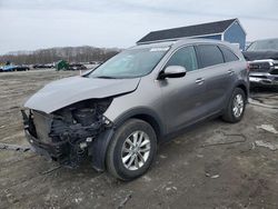 Salvage cars for sale at Assonet, MA auction: 2016 KIA Sorento LX