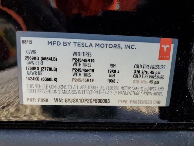 2012 Tesla Model S