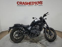 Salvage motorcycles for sale at Dallas, TX auction: 2022 Honda CMX1100 D