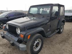 Jeep salvage cars for sale: 1998 Jeep Wrangler / TJ SE