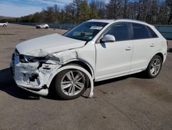 Salvage cars for sale at Brookhaven, NY auction: 2017 Audi Q3 Premium