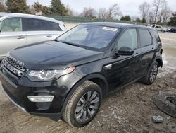 Salvage cars for sale at Madisonville, TN auction: 2017 Land Rover Discovery Sport HSE Luxury