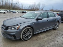 Salvage cars for sale at Leroy, NY auction: 2017 Volkswagen Passat R-Line