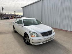 Salvage cars for sale at Grand Prairie, TX auction: 2004 Lexus LS 430