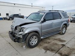 Salvage cars for sale at Farr West, UT auction: 2003 Toyota Sequoia Limited