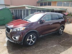 Salvage cars for sale at Colorado Springs, CO auction: 2016 KIA Sorento EX