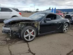 Porsche salvage cars for sale: 2007 Porsche Cayman S