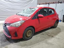 Carros salvage sin ofertas aún a la venta en subasta: 2015 Toyota Yaris