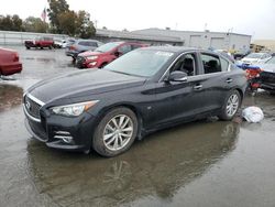 Salvage cars for sale at Martinez, CA auction: 2014 Infiniti Q50 Base