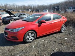 Chevrolet salvage cars for sale: 2017 Chevrolet Cruze LS