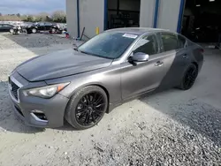 Salvage cars for sale at Byron, GA auction: 2020 Infiniti Q50 Pure