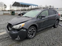 Salvage cars for sale at Spartanburg, SC auction: 2017 Subaru Crosstrek Limited