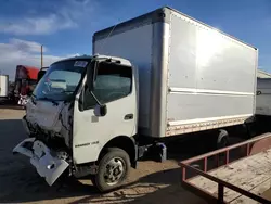 Salvage trucks for sale at Albuquerque, NM auction: 2016 Hino 155 BOX Truck