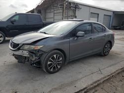 Salvage cars for sale at Corpus Christi, TX auction: 2013 Honda Civic EX