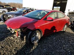 Salvage cars for sale at Windsor, NJ auction: 2019 Hyundai Elantra SEL